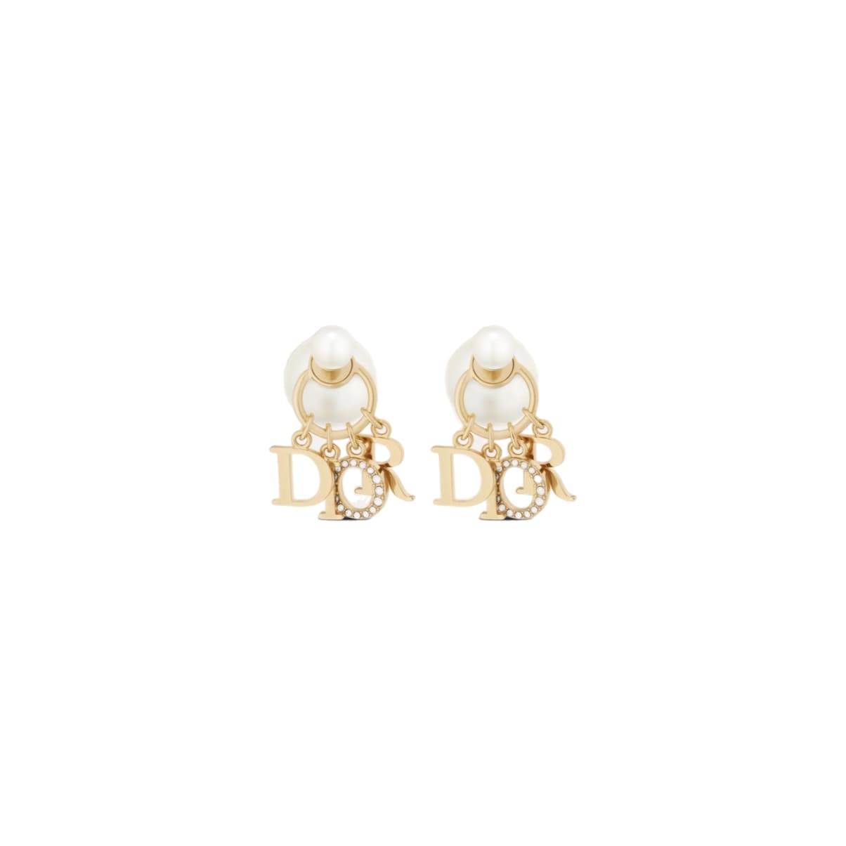 ARETES CD CON PERLA GOLD DR