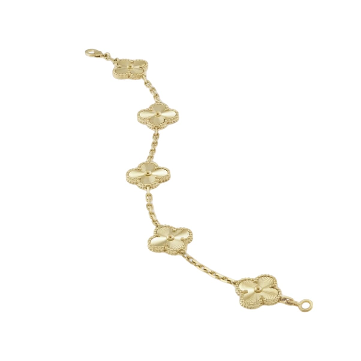 PULSERA TRÉBOL GOLD VF