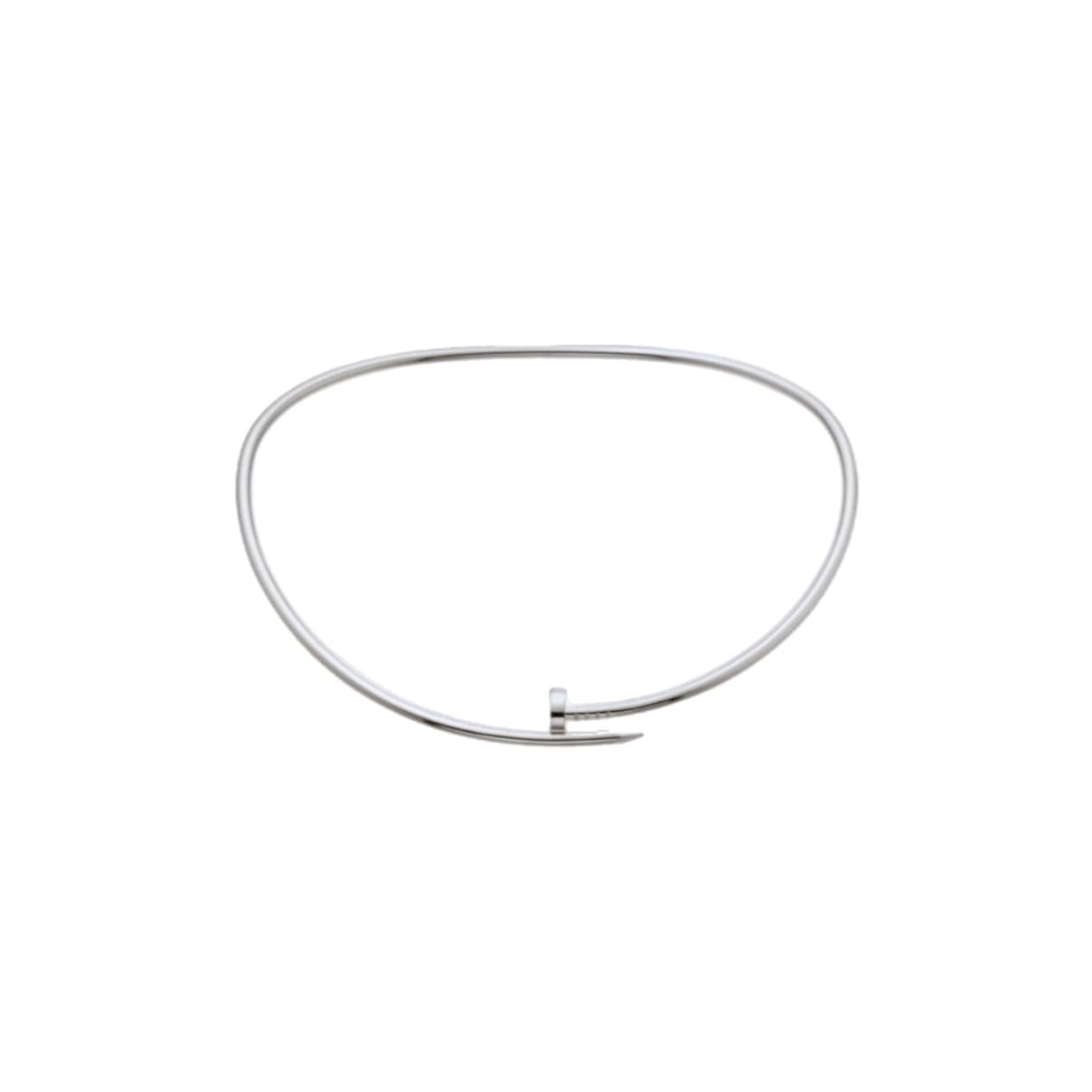 COLLAR CLAVO ROUND SILVER