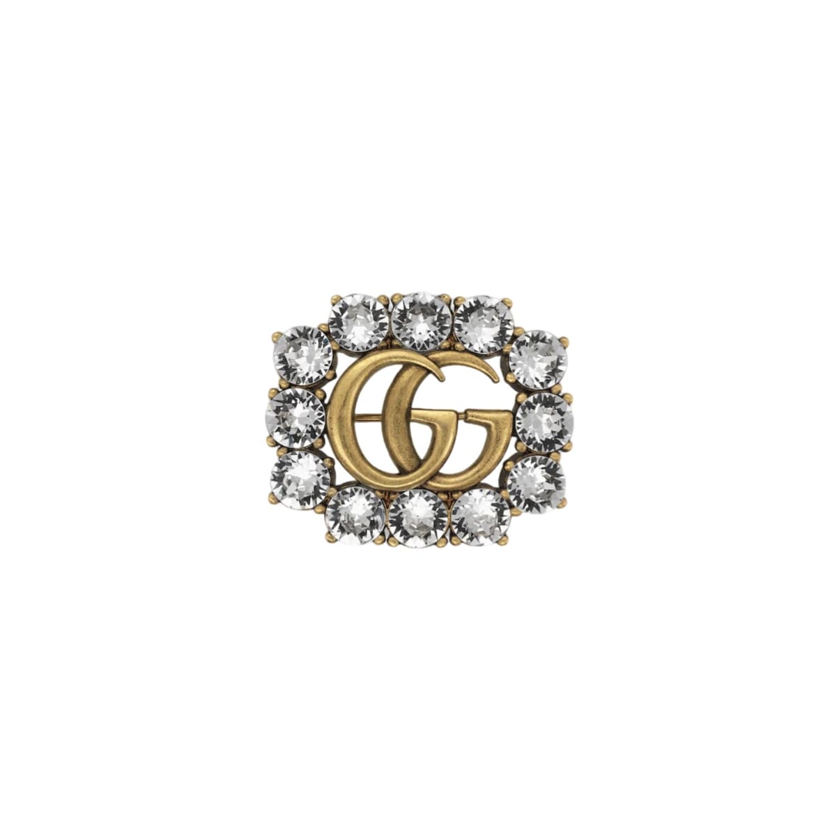 BROCHE GC CON ZIRCONIAS