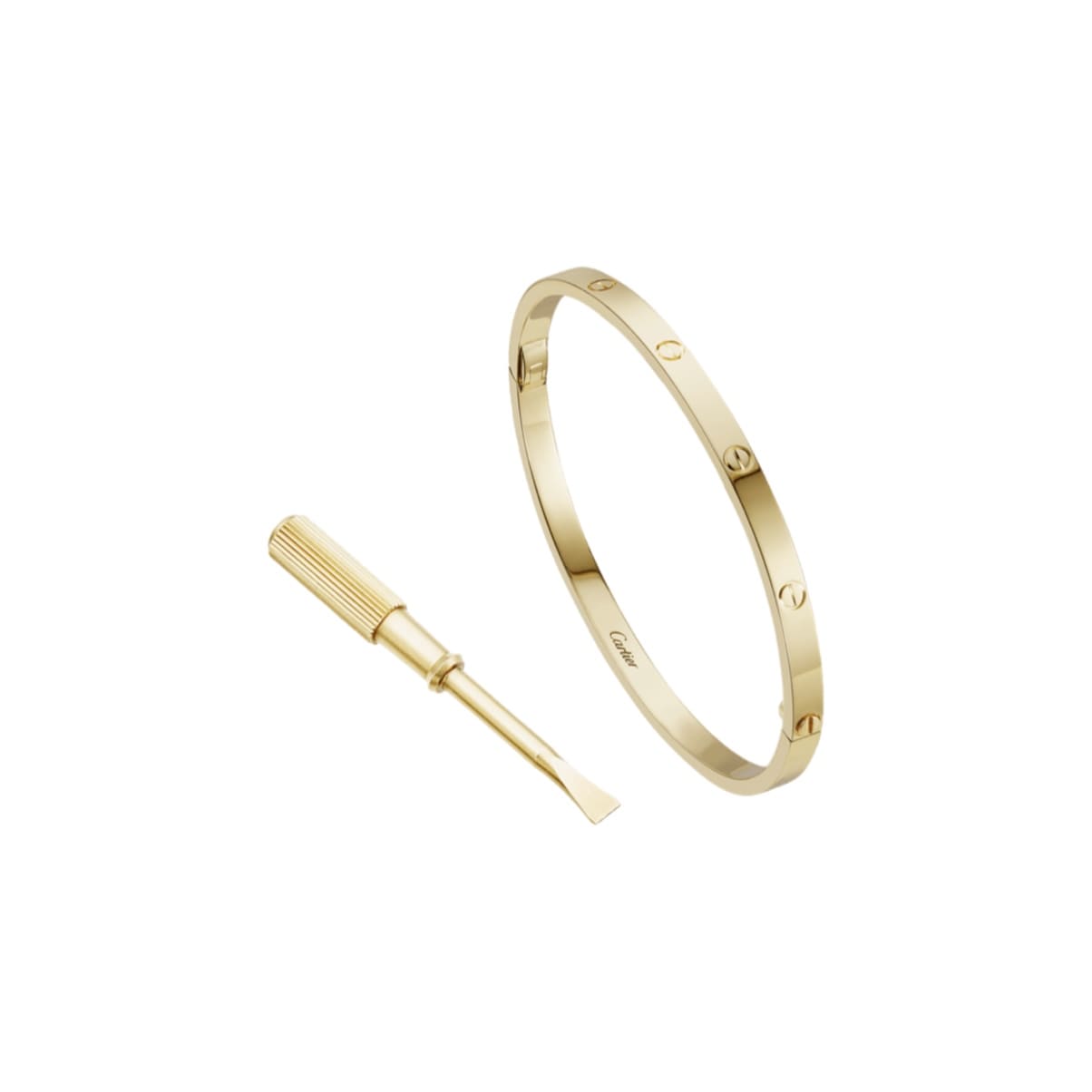 PULSERA LOVE DELGADA GOLD