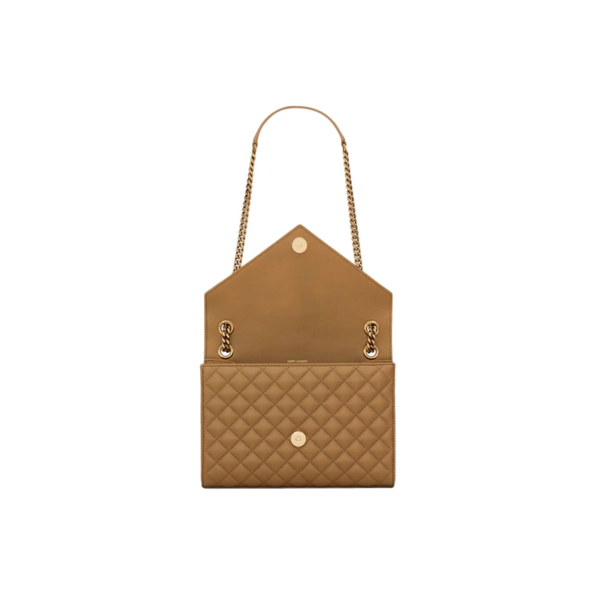 BOLSO YSL CON CADENA NUDE