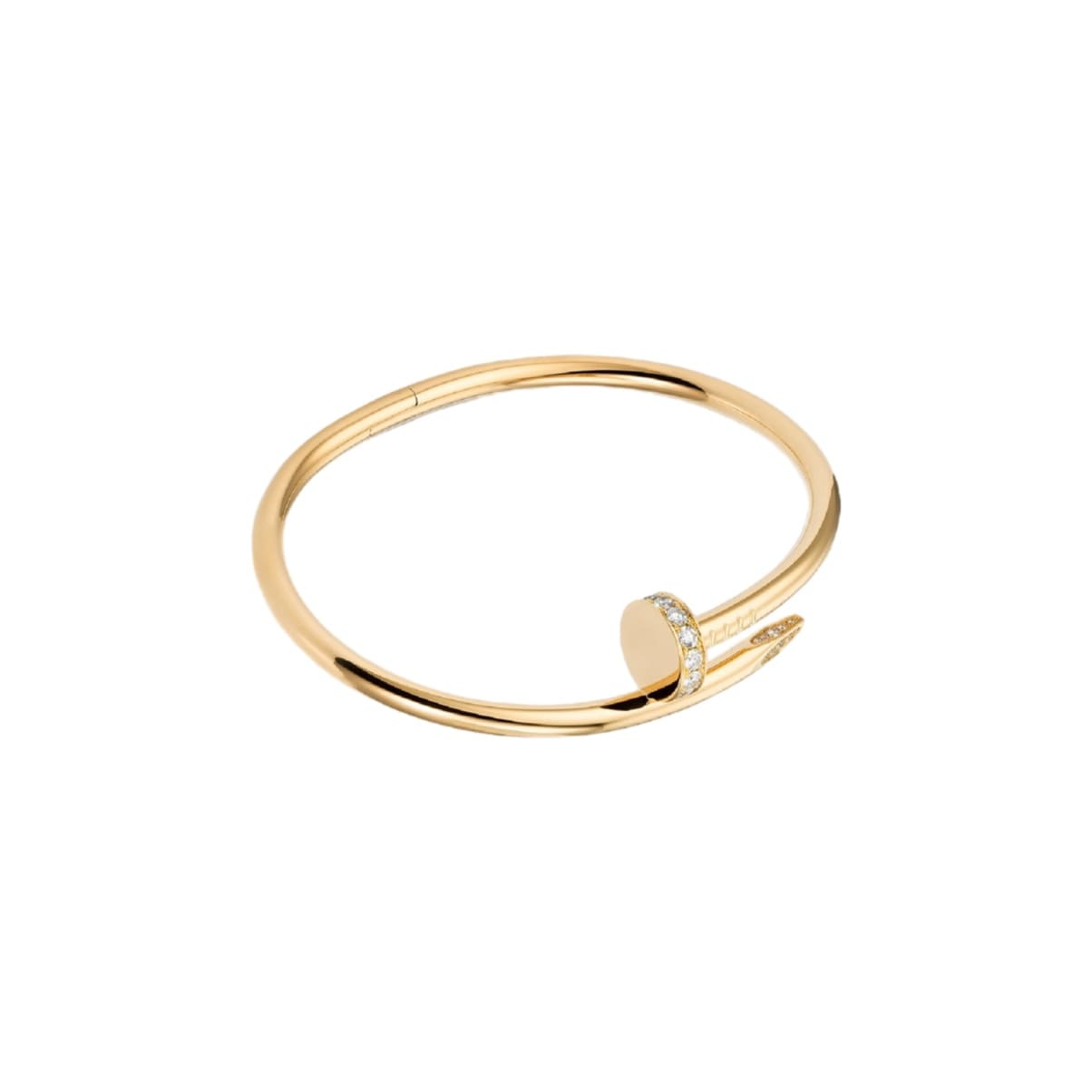 PULSERA CLAVO JUSTE UN CLOU ZIRCONIA GOLD