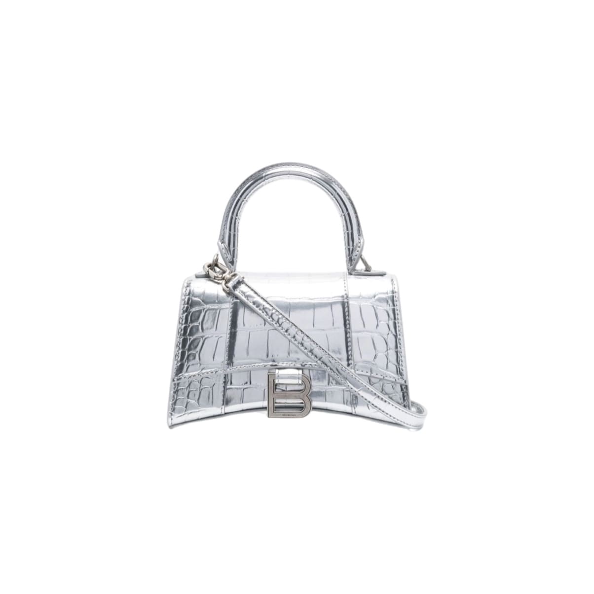 BOLSO B SILVER METALIC