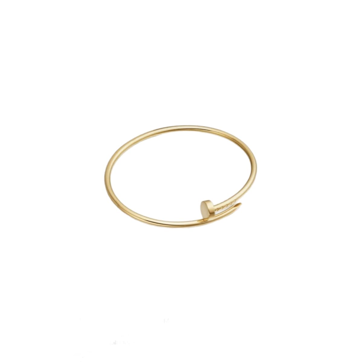 PULSERA CLAVO GOLD DELGADA