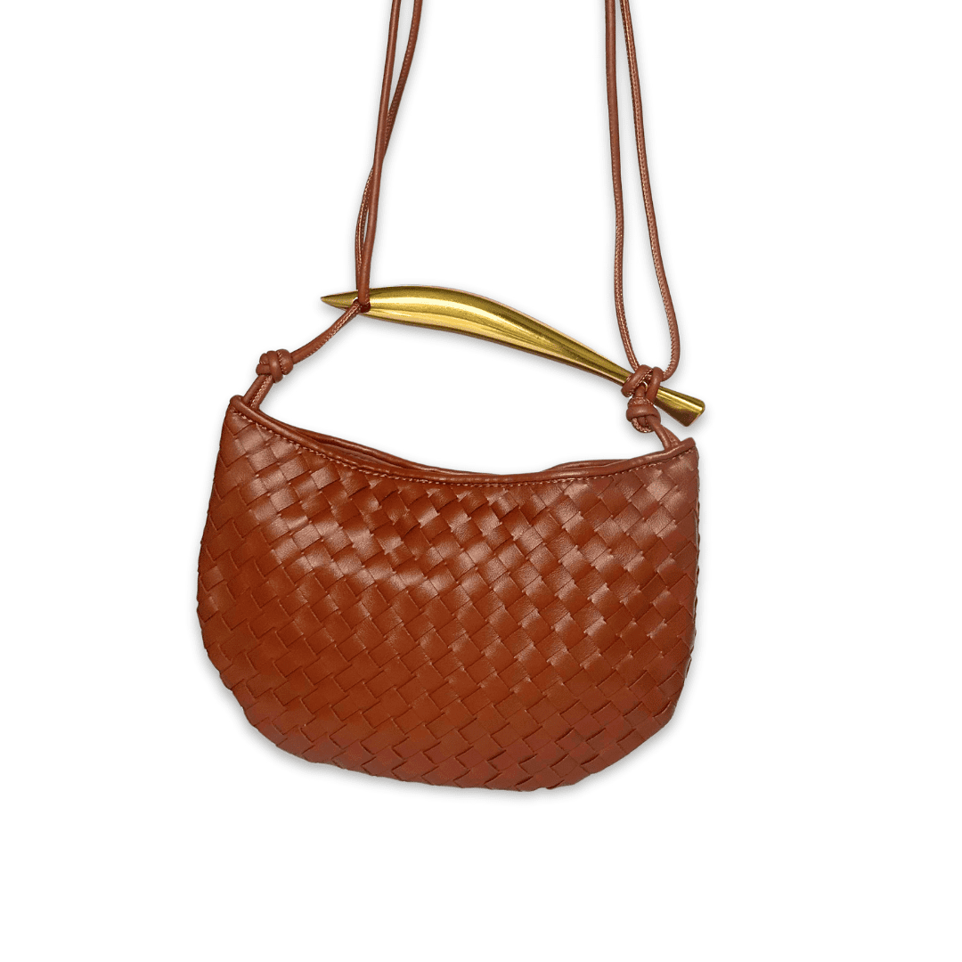 SAC SARDINE BT MARRON AVEC CORDE