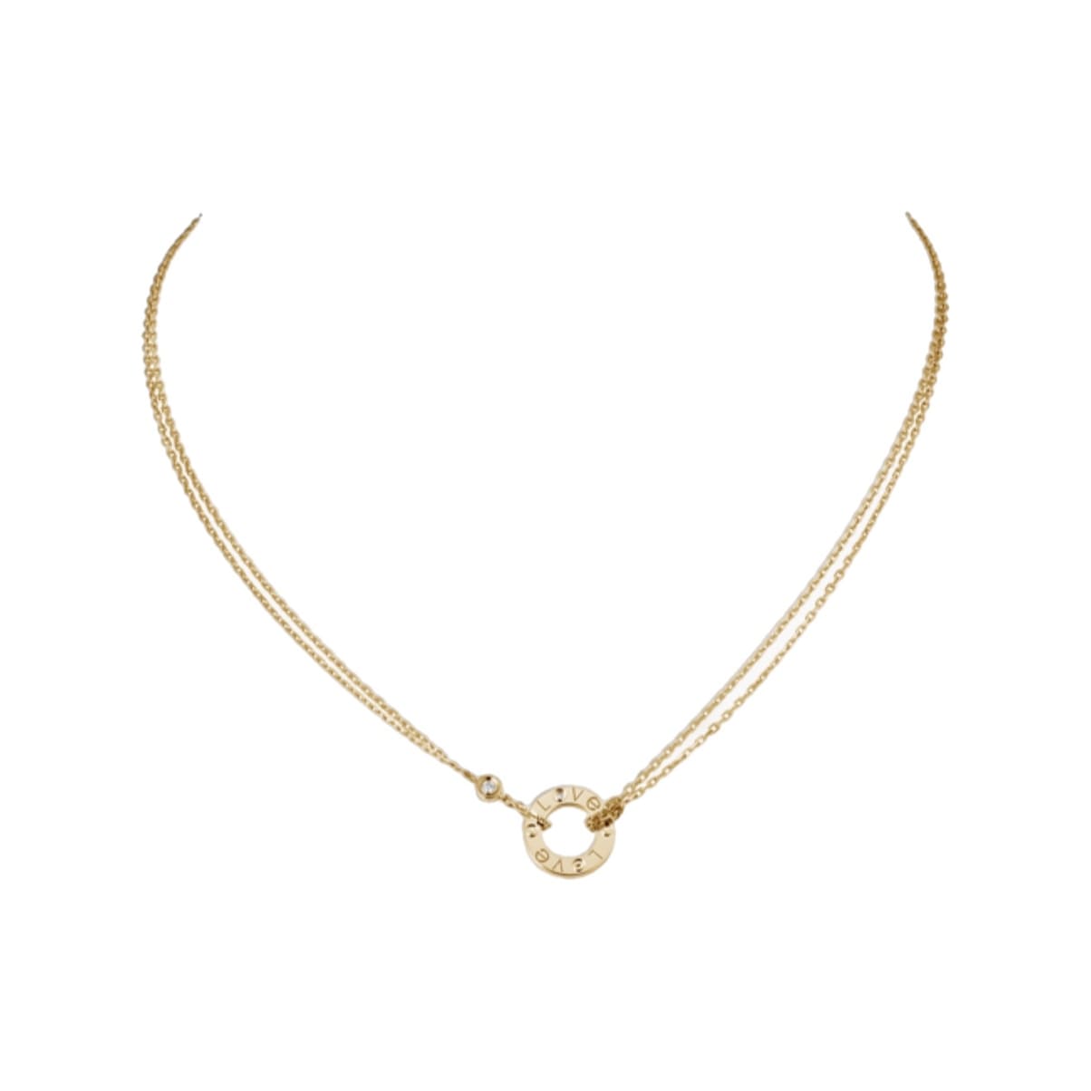 COLLAR ARO LOVE GOLD