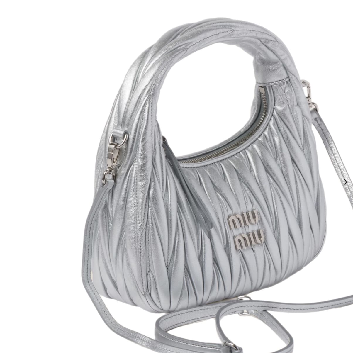 BOLSO MM WANDER SILVER