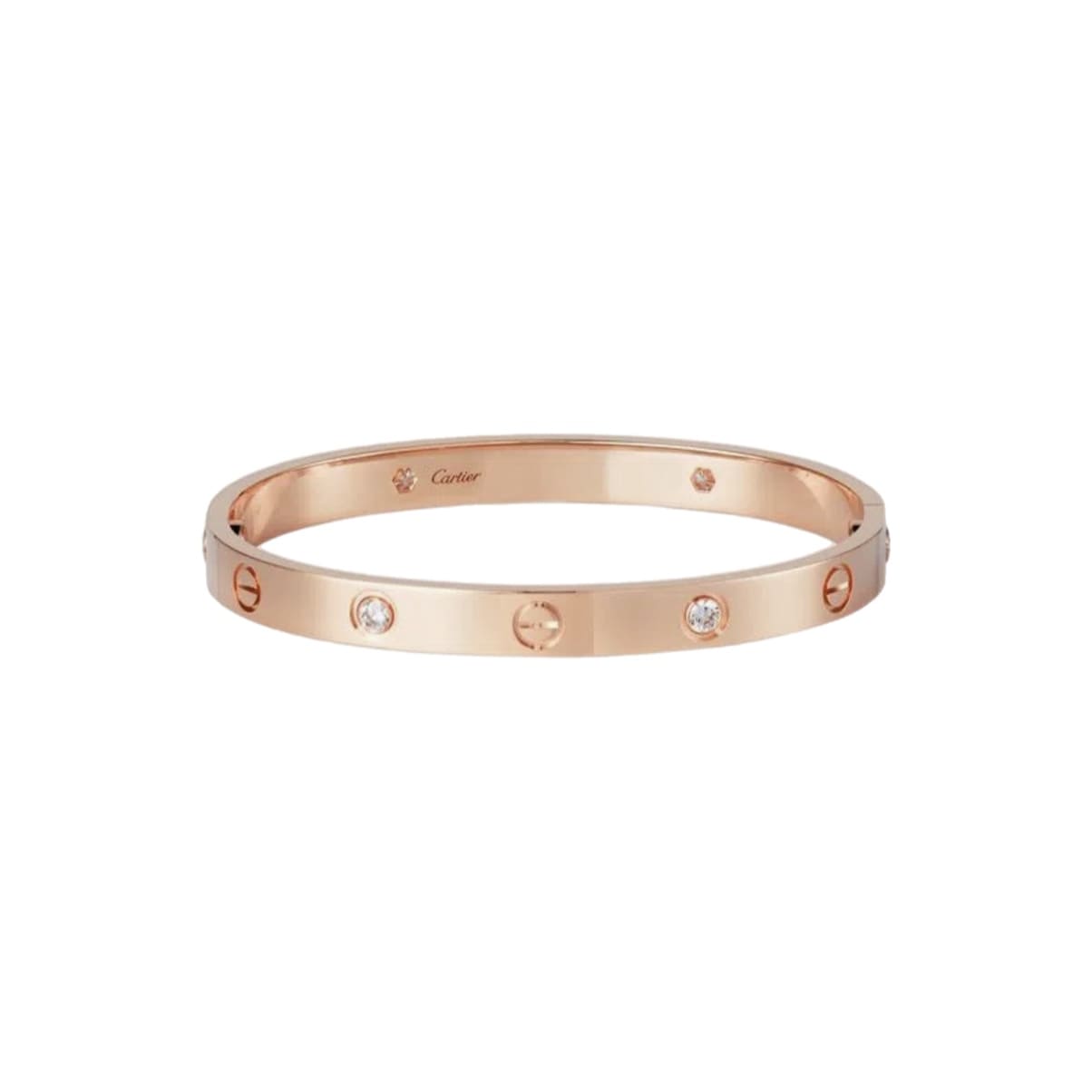 PULSERA LOVE CON ZIRCONIA ROSE GOLD