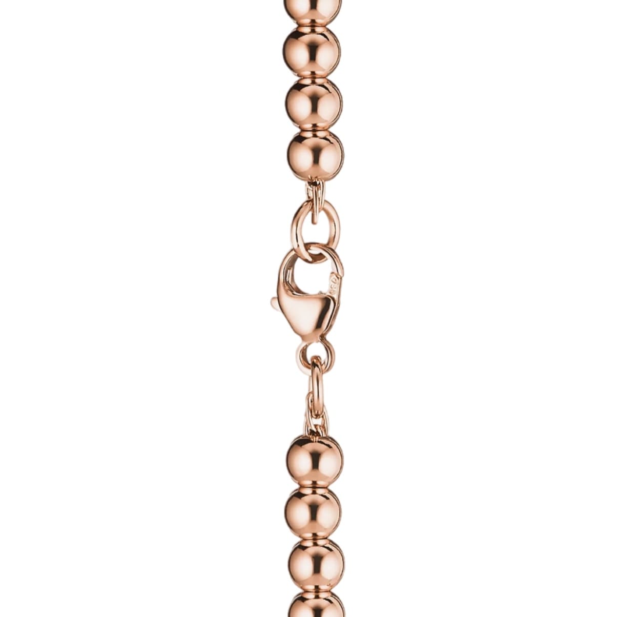 PULSERA DE CUENTAS ROSE GOLD