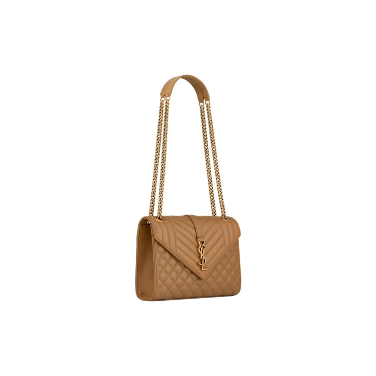 BOLSO YSL CON CADENA NUDE