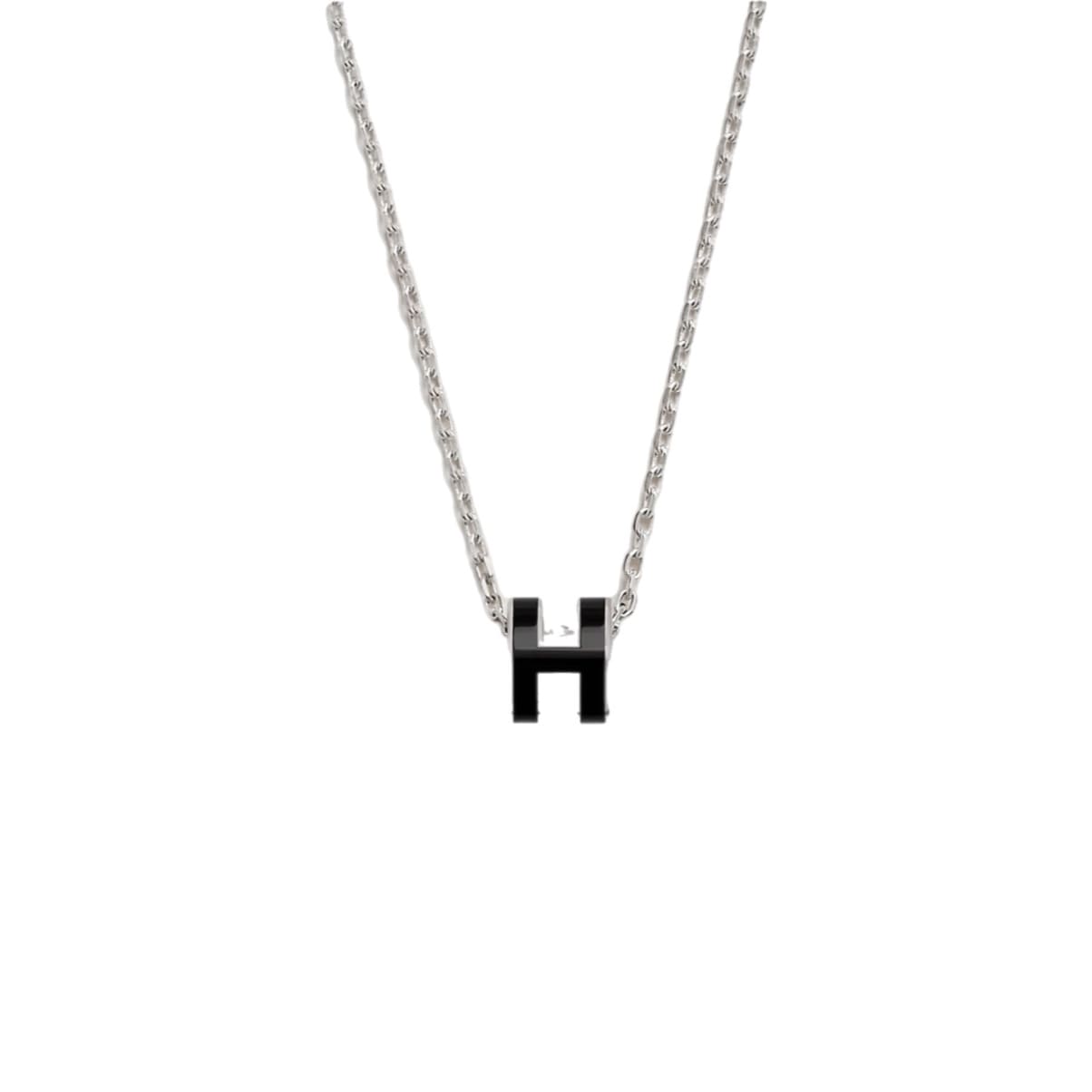 COLLAR POP H SILVER BLACK