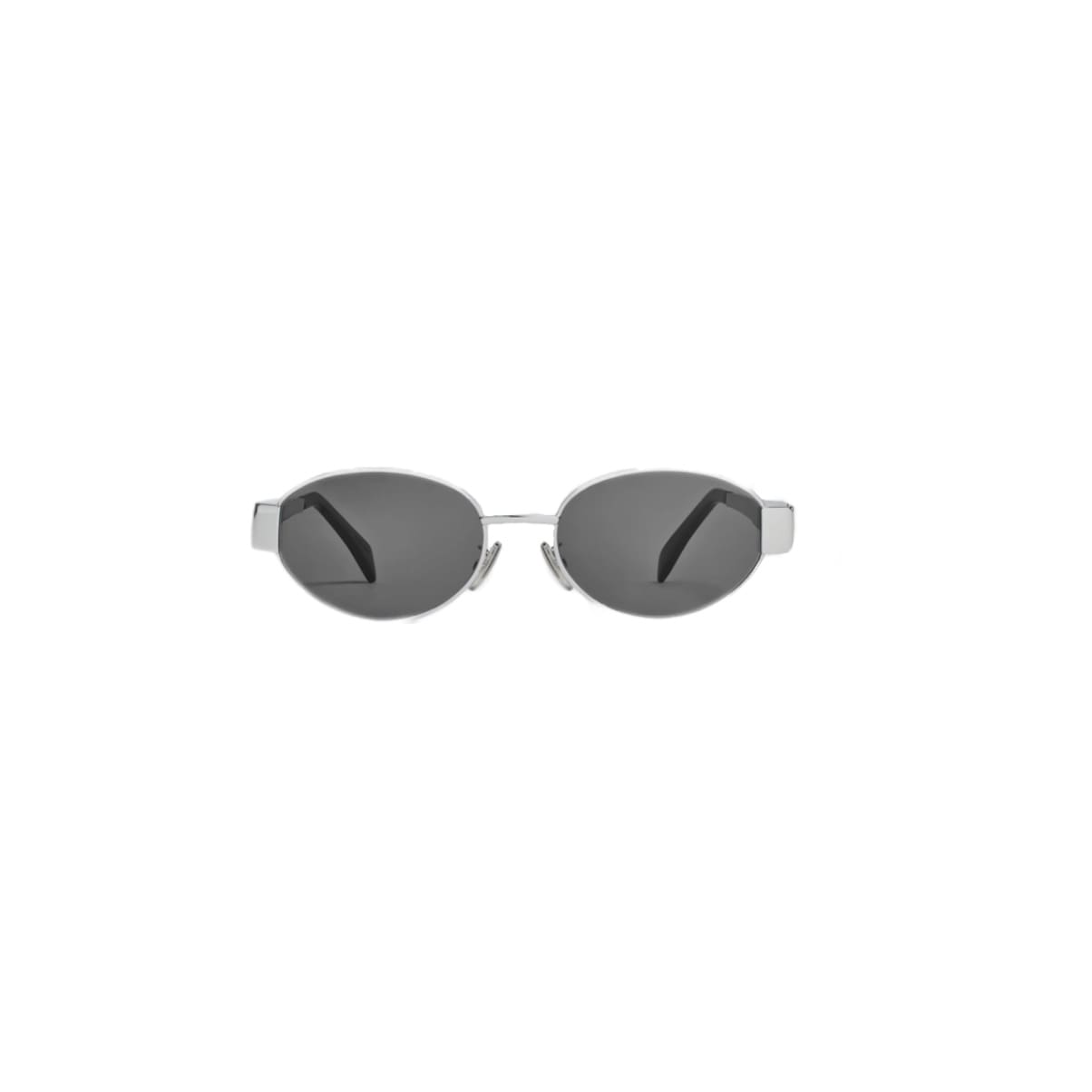 LENTES C OVAL SILVER BLACK