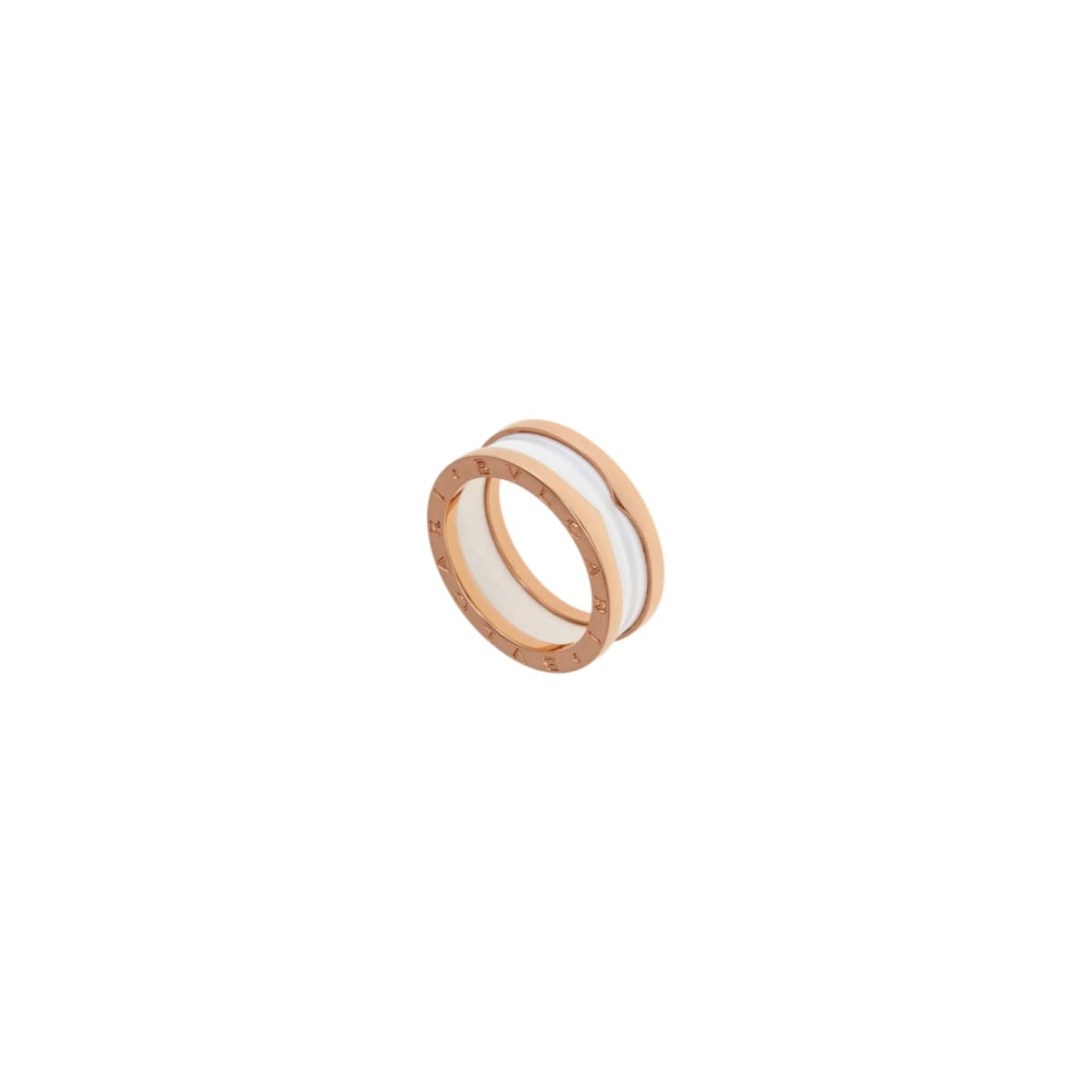 ANILLO BV DELGADO ROSE GOLD-WHITE