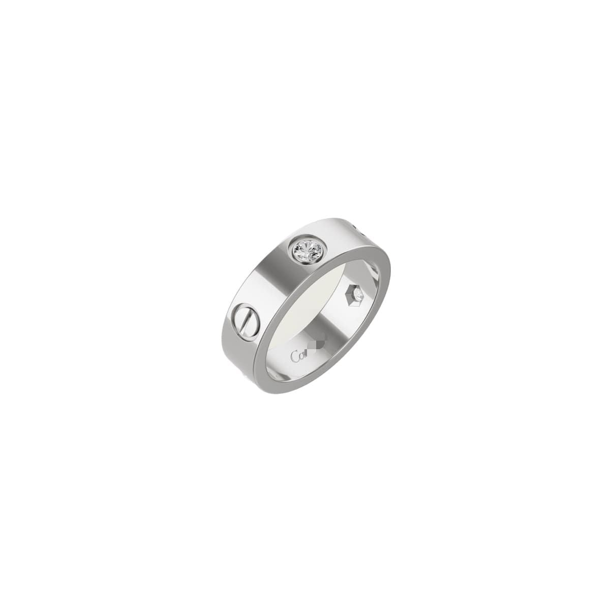 ANILLO LOVE SILVER ANCHO CON ZIRCONIA