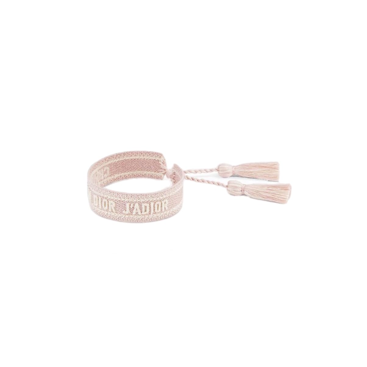 PULSERA CD DE TELA BABY PINK