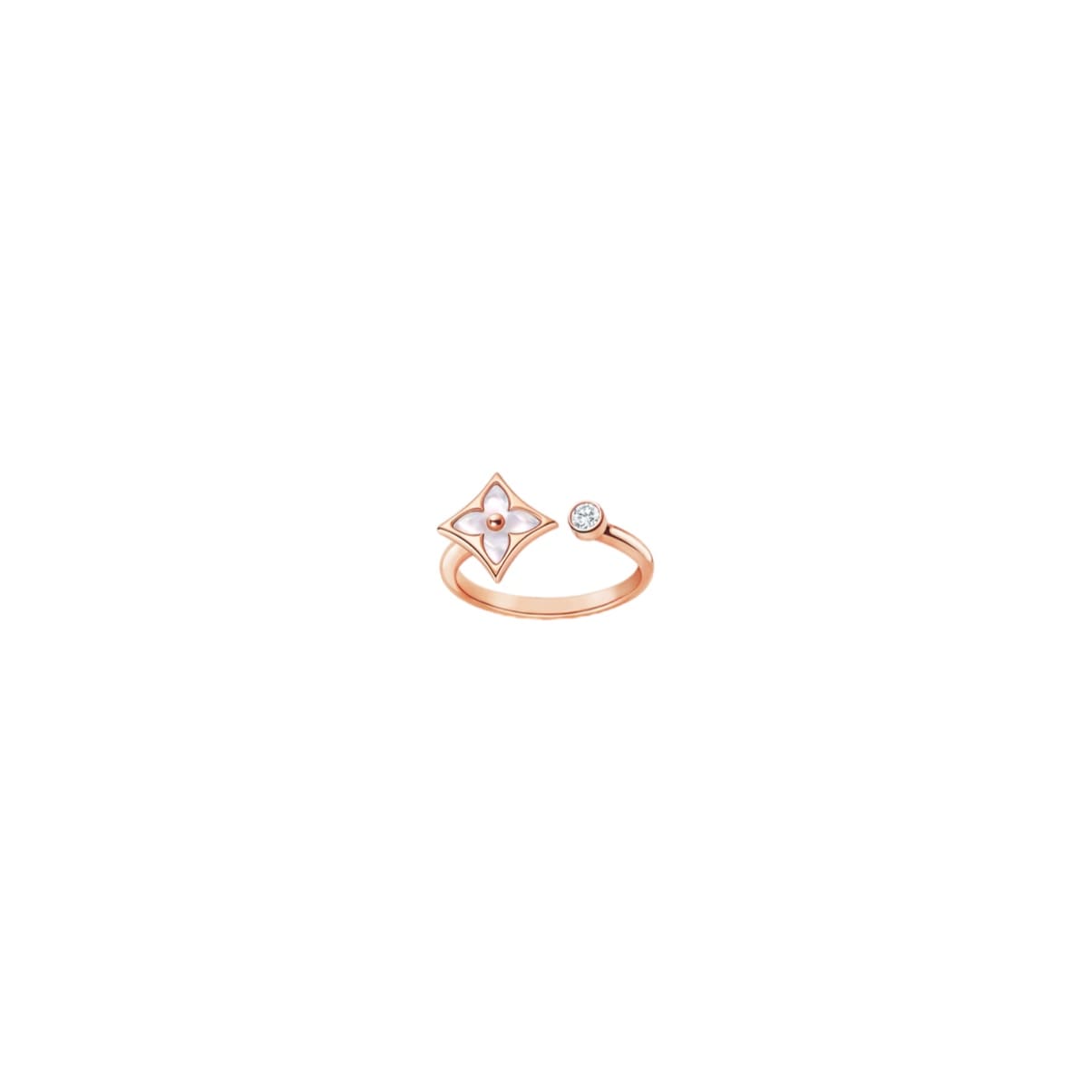 ANILLO BLOSSOM STAR ROSEGOLD