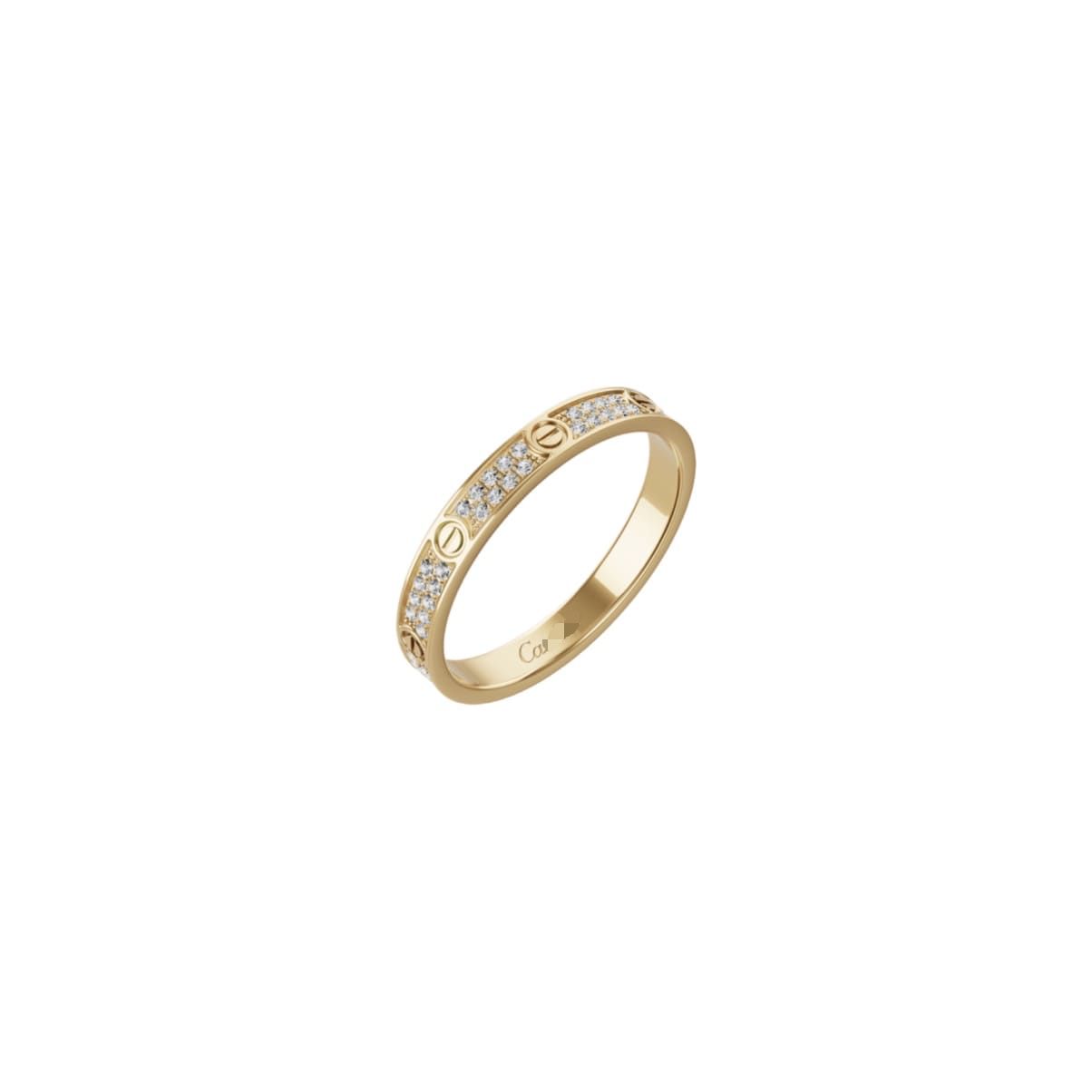 ANILLO LOVE MZ GOLD