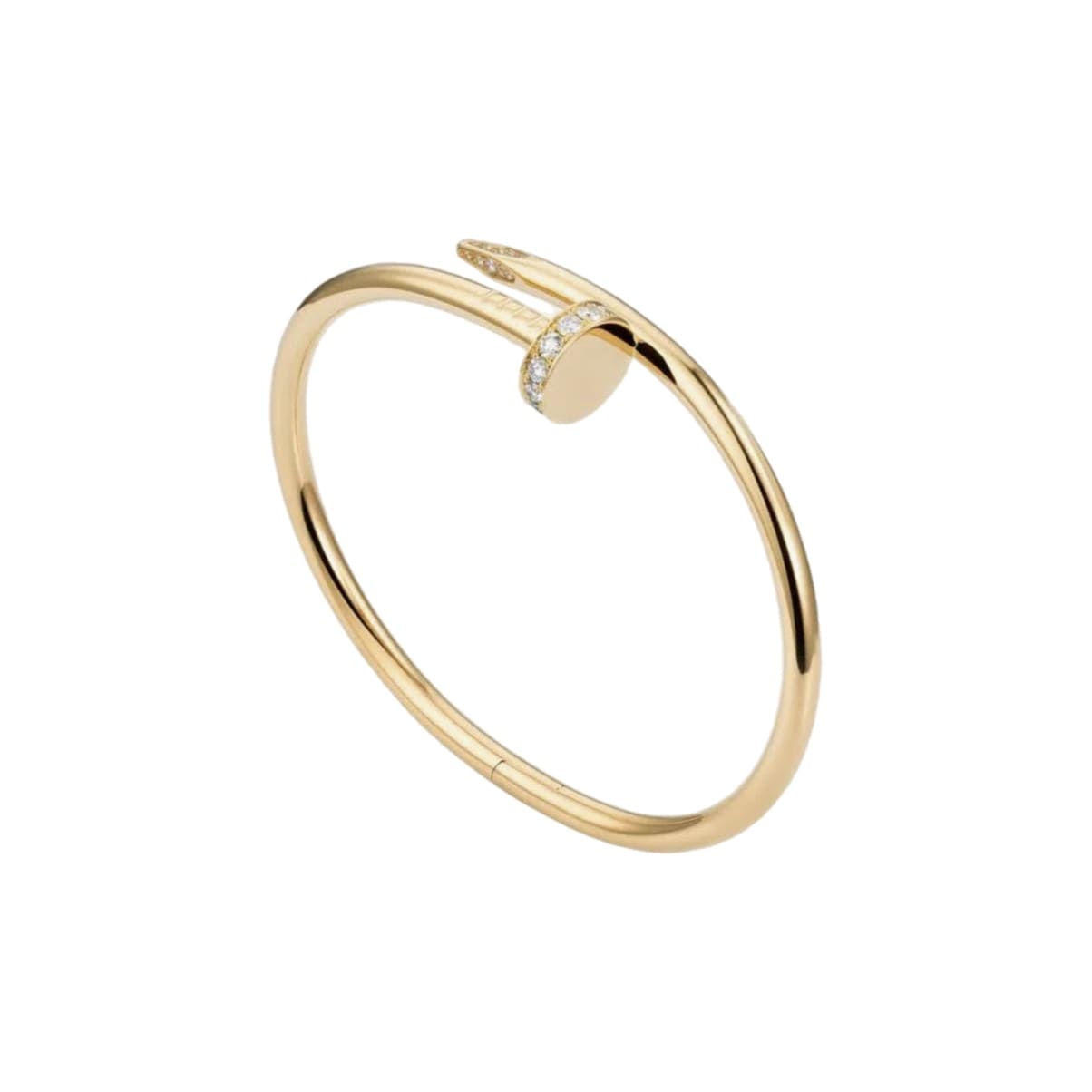 PULSERA CLAVO JUSTE UN CLOU ZIRCONIA GOLD