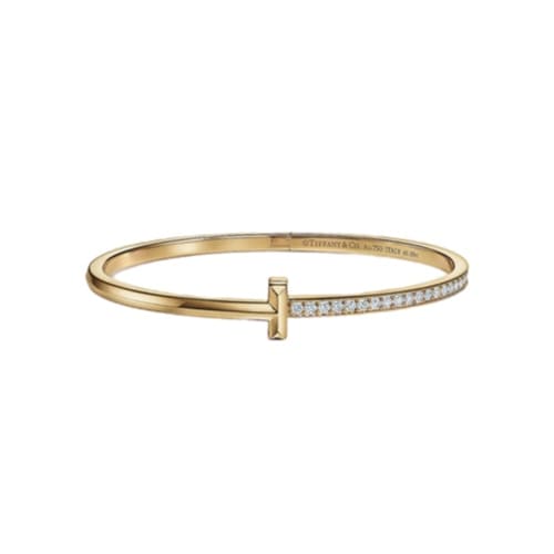 PULSERA ONE T CON ZIRCONIA GOLD