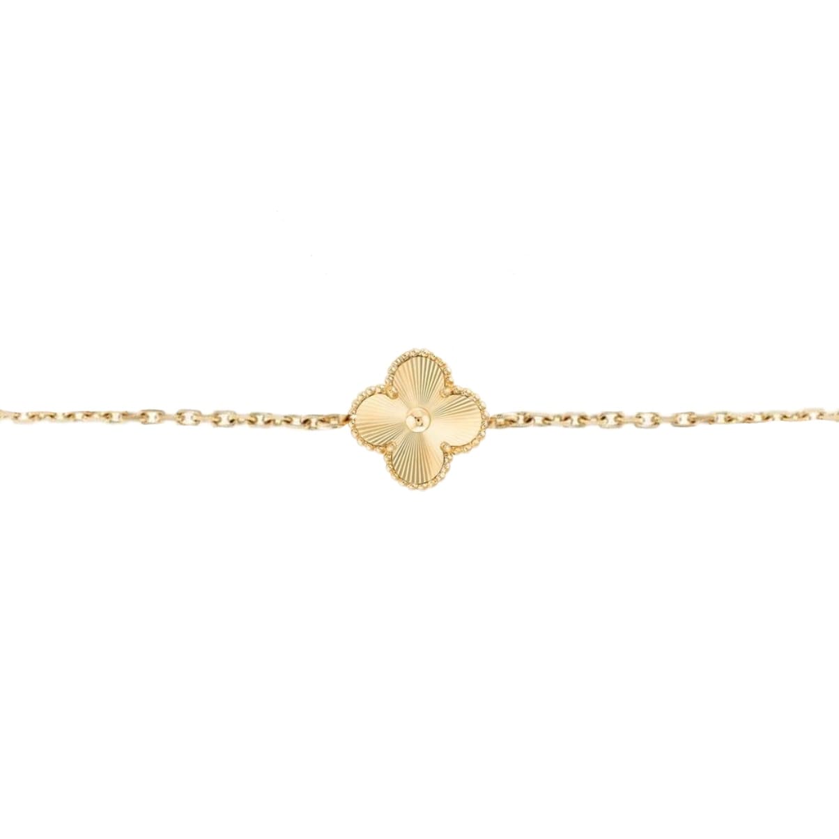 PULSERA ONE TREBOL GOLD