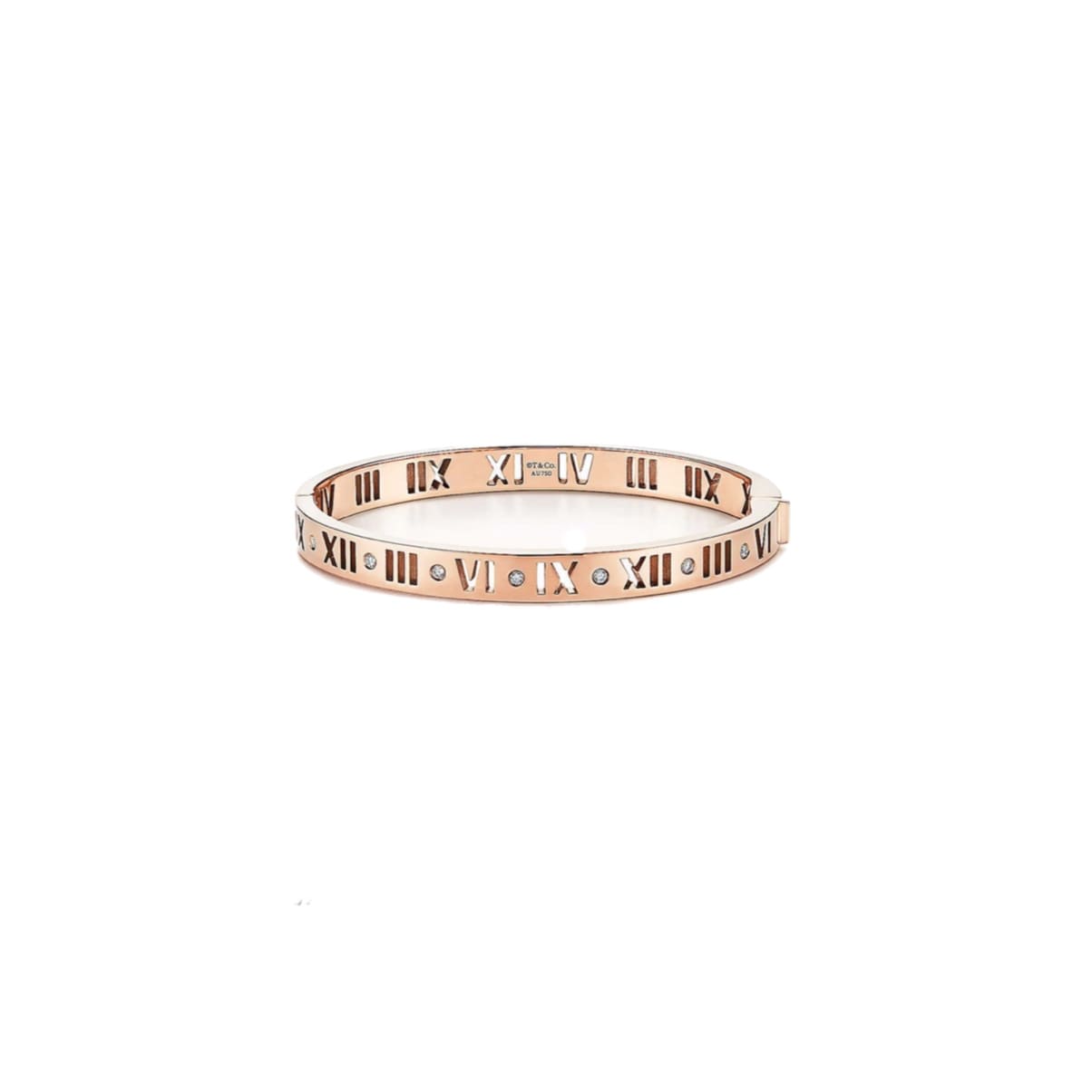 PULSERA NUMEROS ROMANOS ROSE GOLD