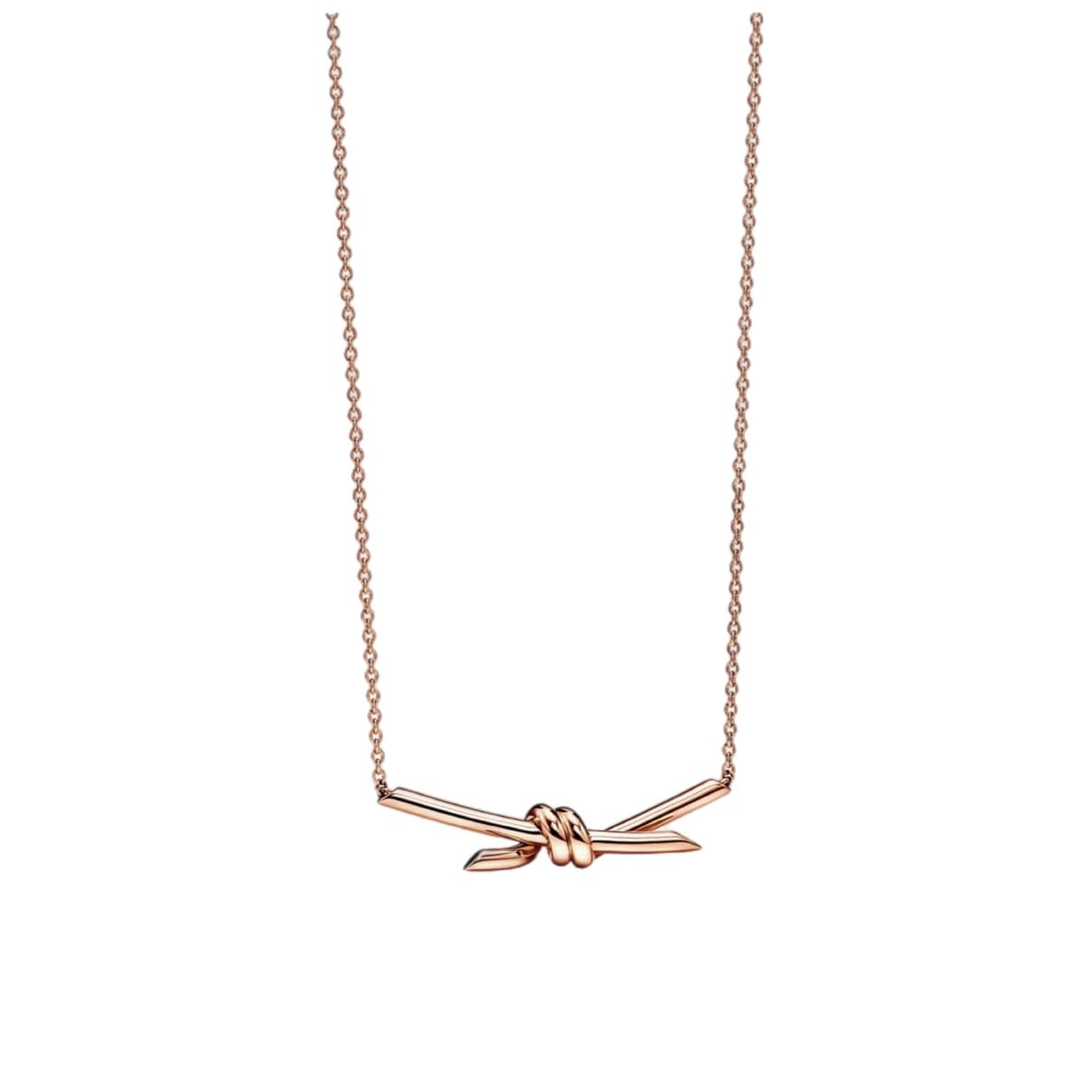 COLLAR KNOT ROSEGOLD