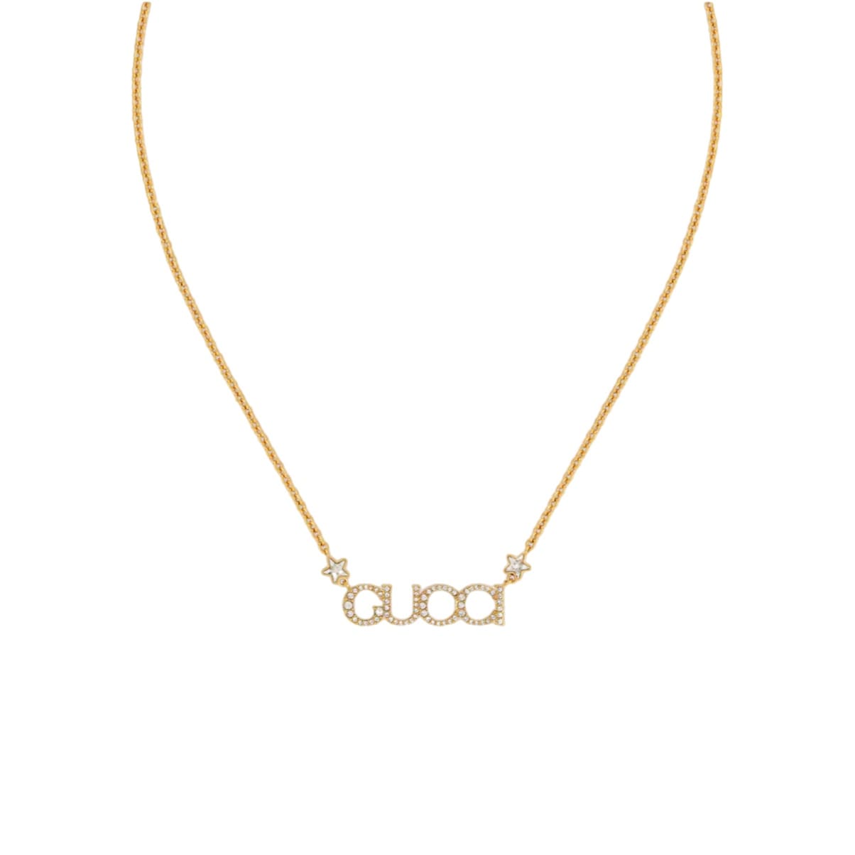 COLLAR GC LETTERS GOLD