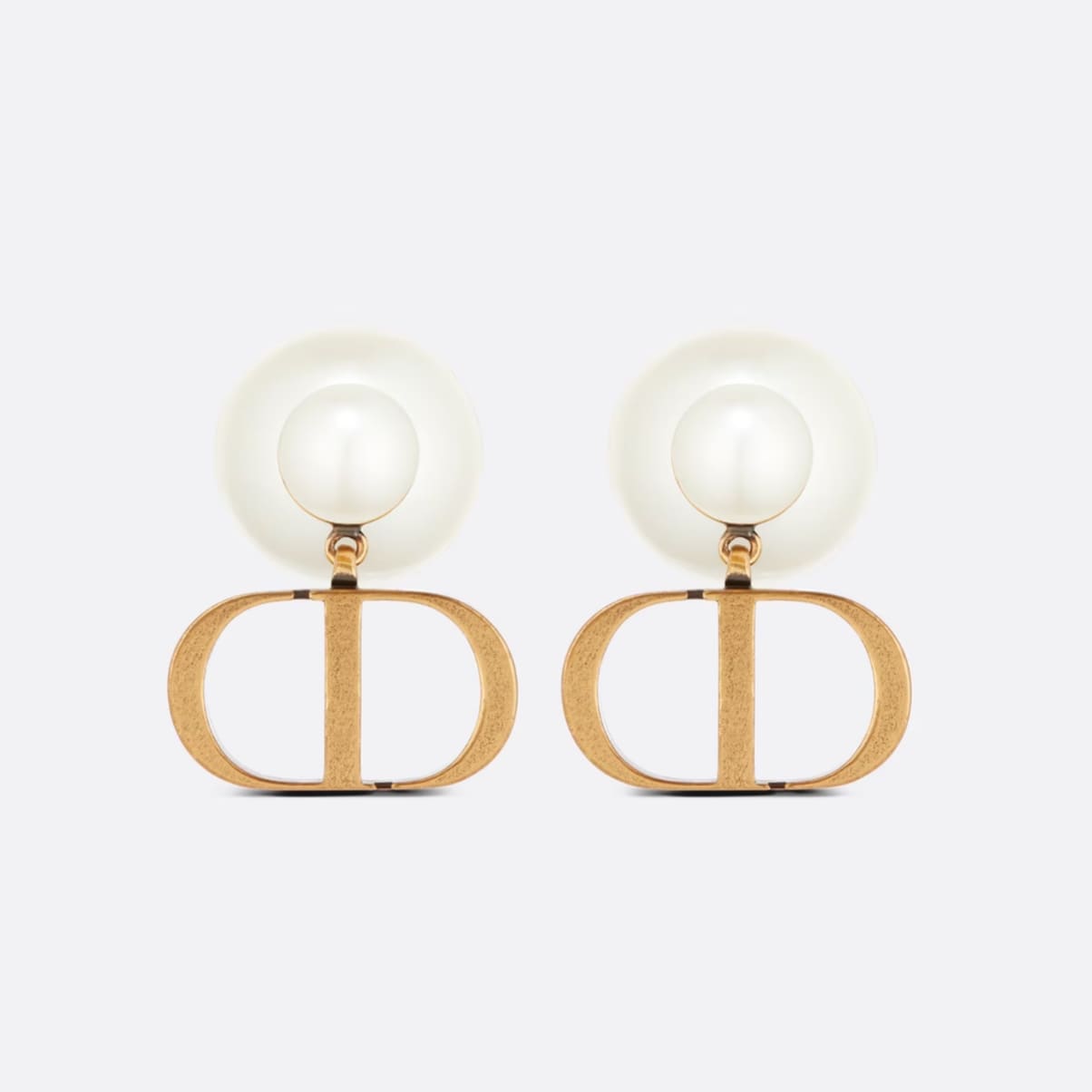 ARETES CD GOLD CON PERLA