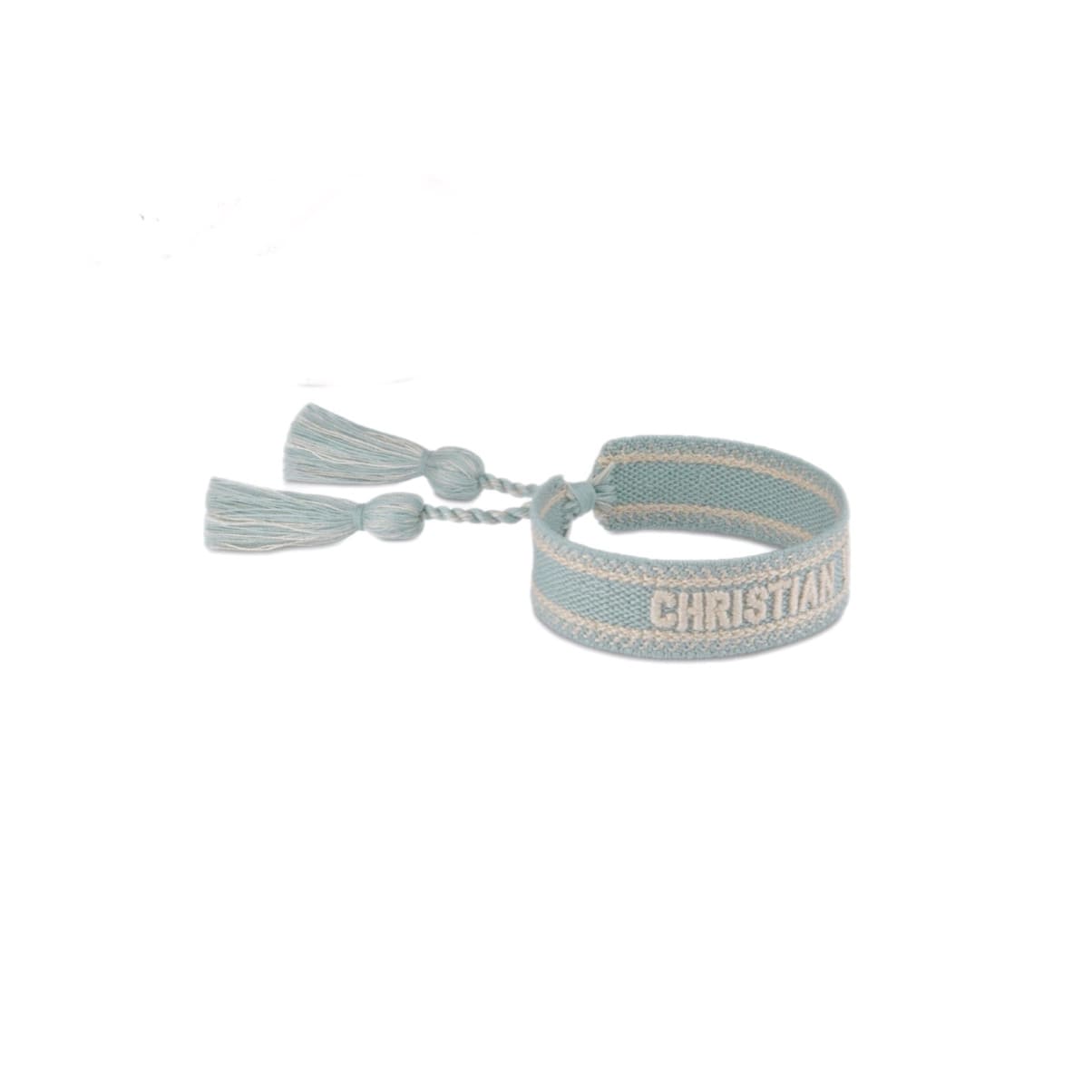 PULSERA CD DE TELA BLUE MINT