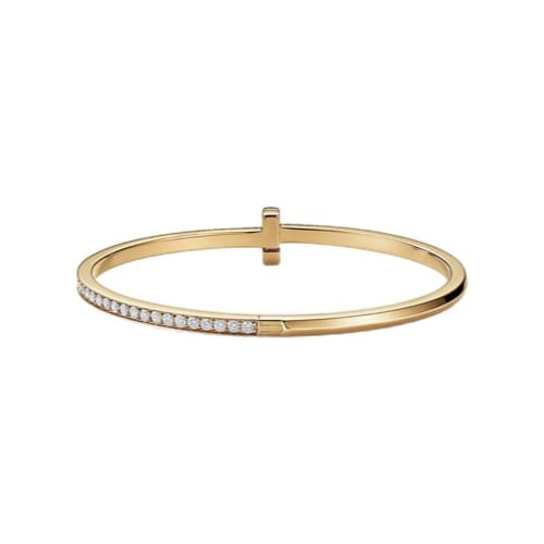 PULSERA ONE T CON ZIRCONIA GOLD