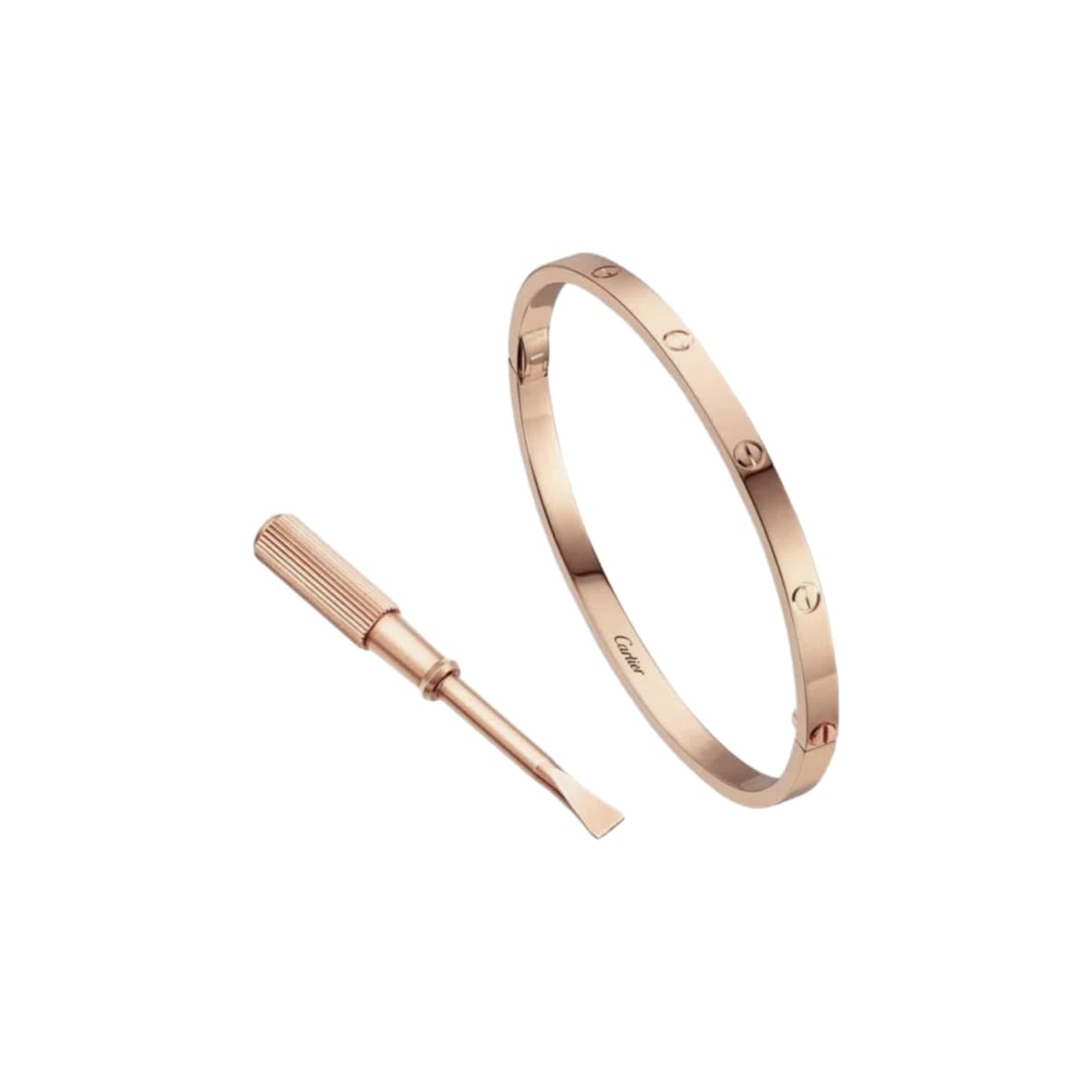 PULSERA LOVE DELGADA ROSE GOLD