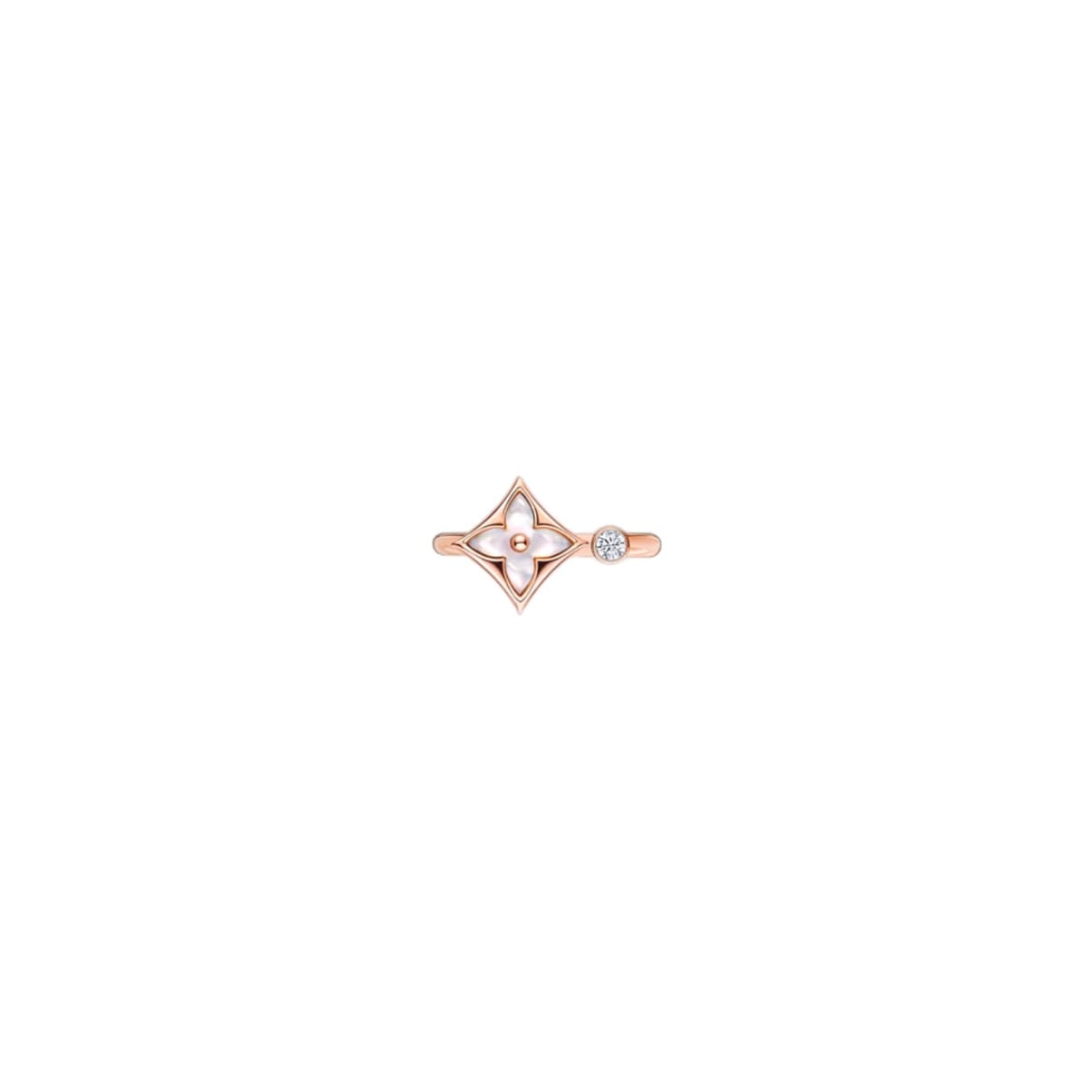 ANILLO BLOSSOM STAR ROSEGOLD