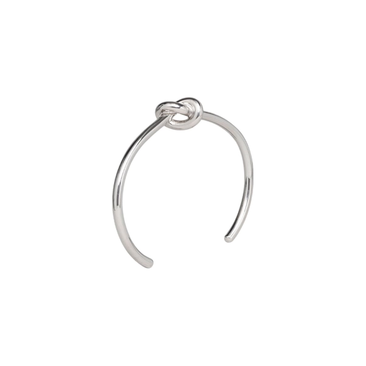 C KNOT SILVER BRACELET