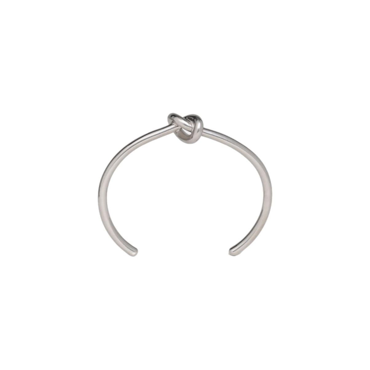 C KNOT SILVER BRACELET