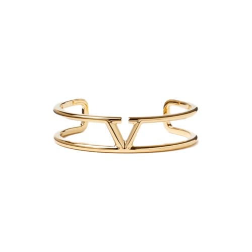 PULSERA V ROUND GOLD