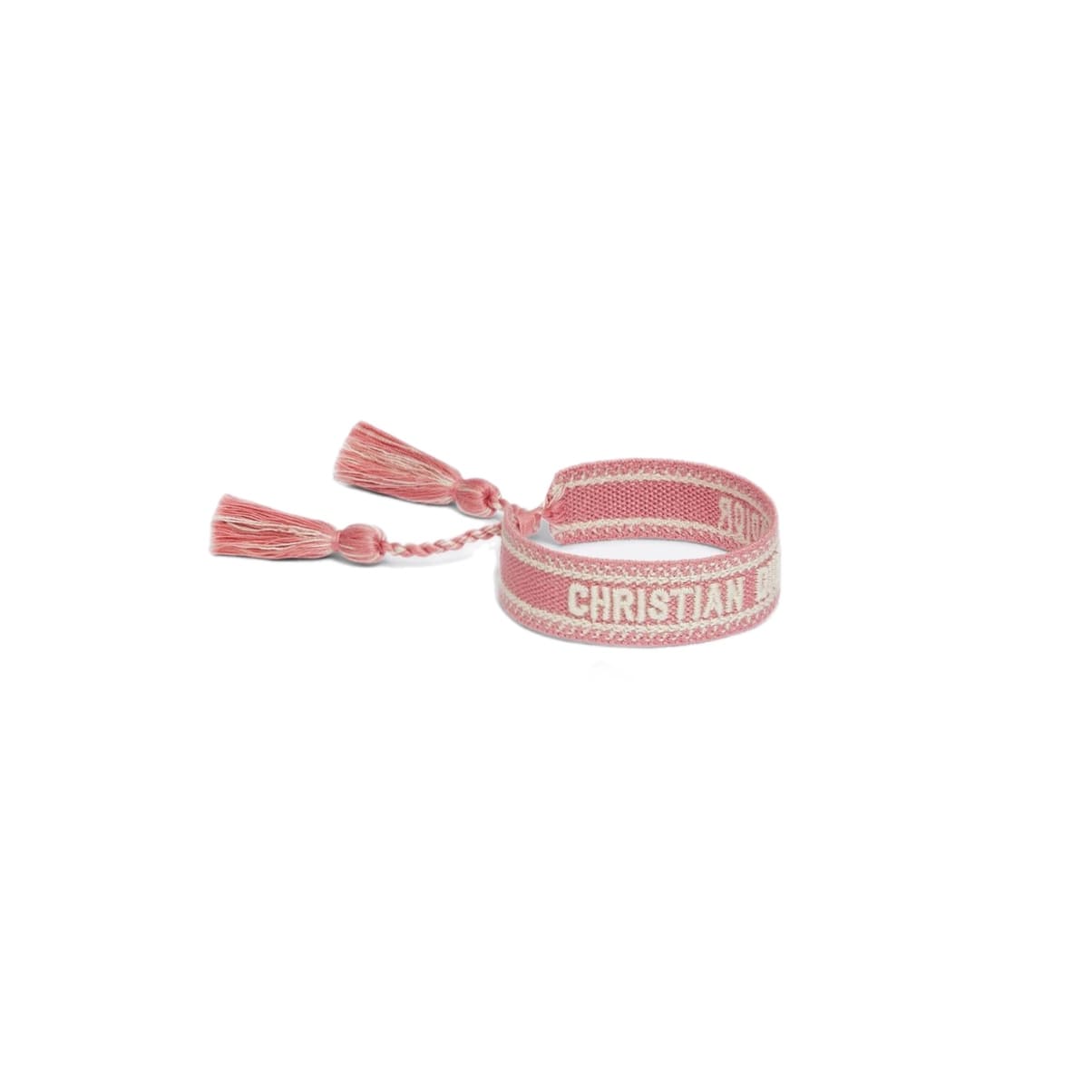 PULSERA CD DE TELA PINK