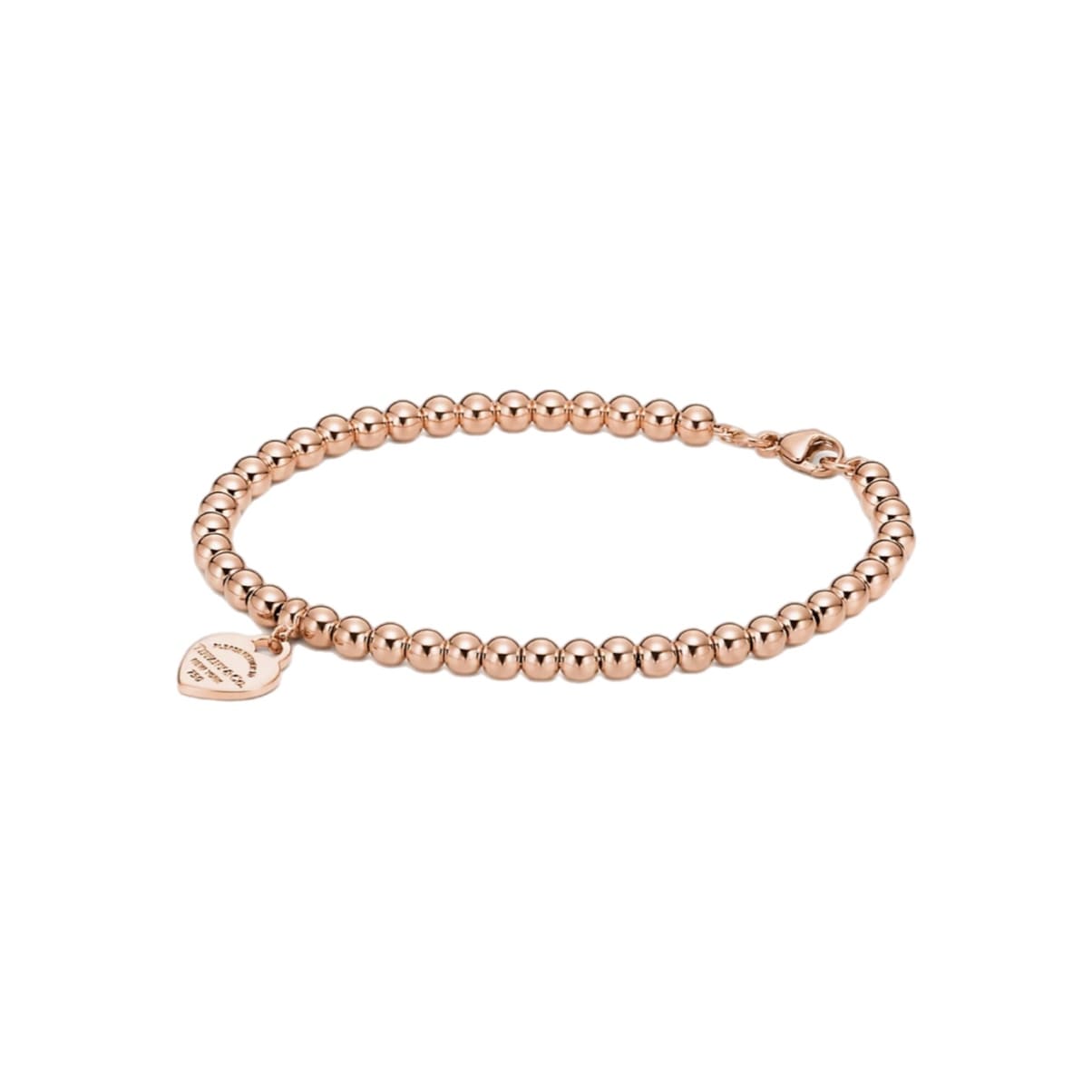 PULSERA DE CUENTAS ROSE GOLD