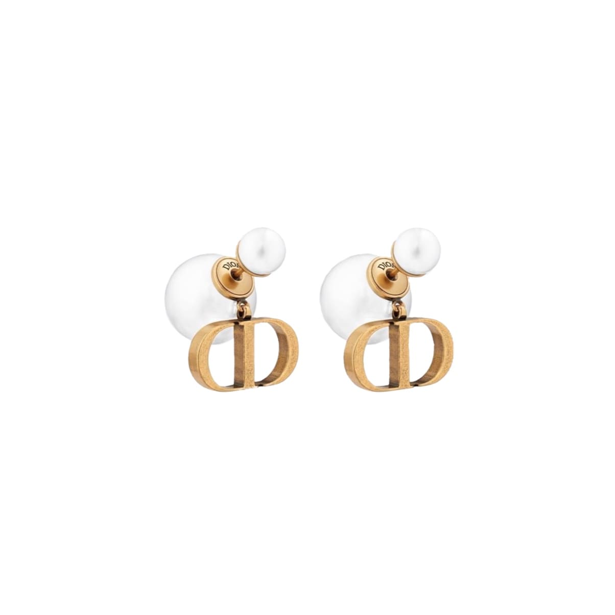 ARETES CD GOLD CON PERLA