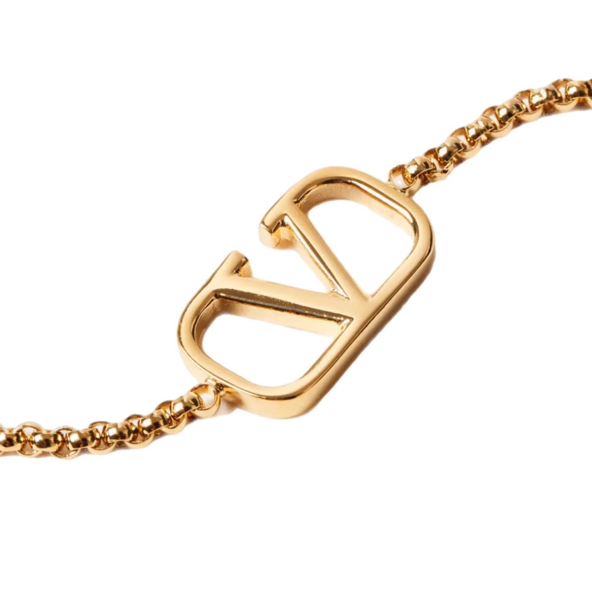 PULSERA V LISA GOLD