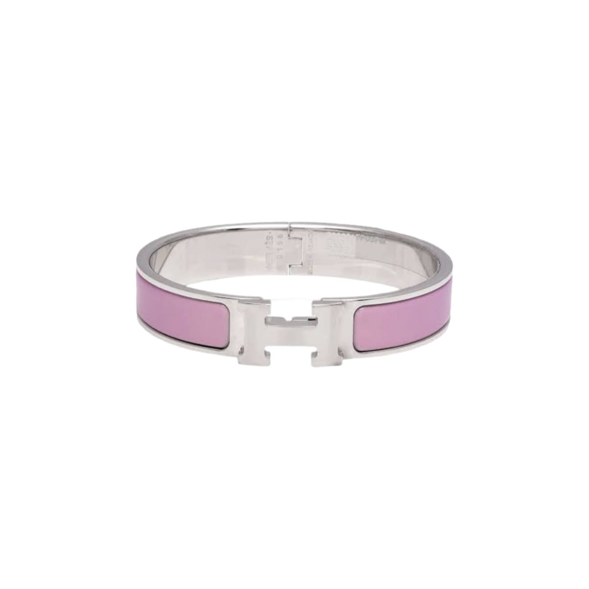 PULSERA CLIC H SILVER PINK