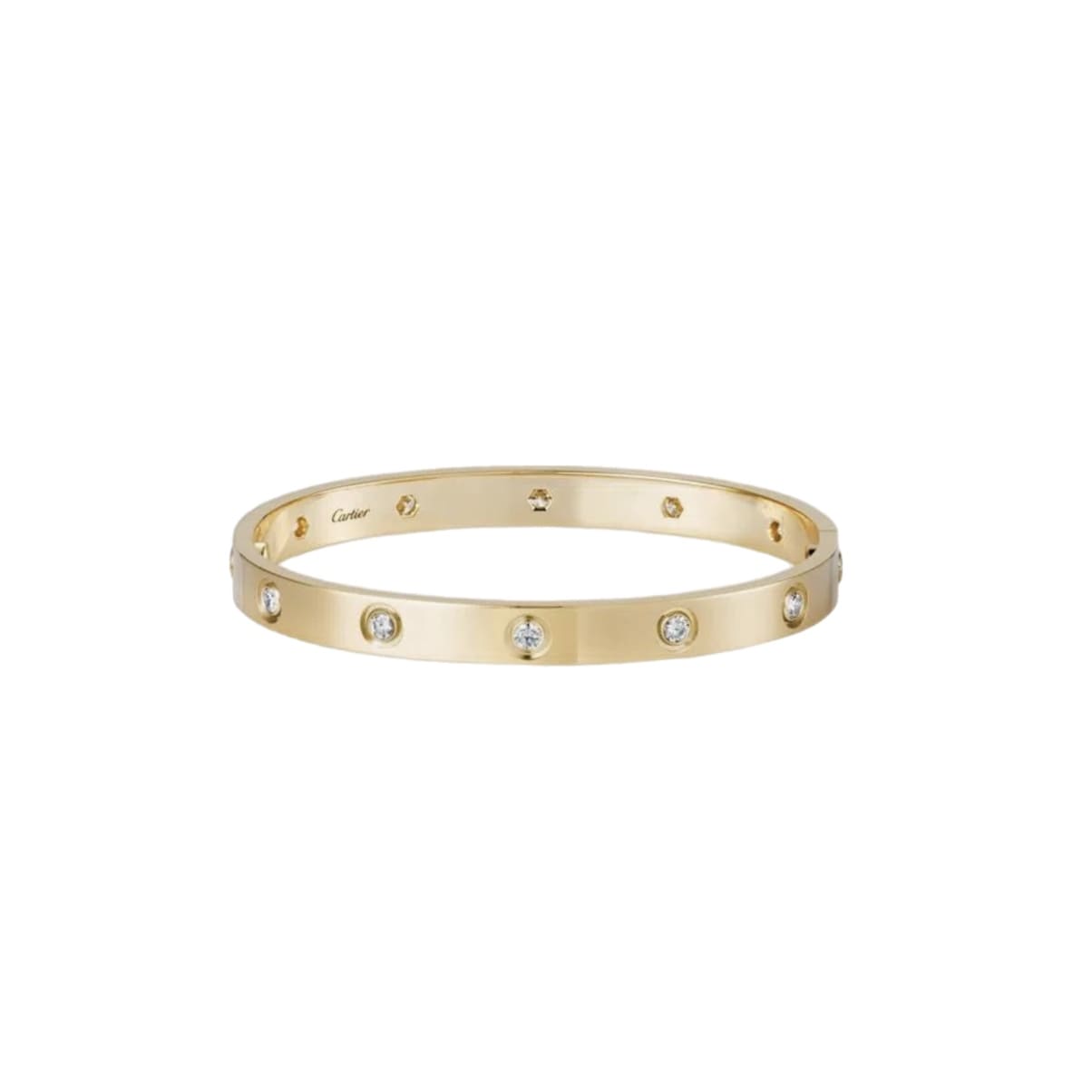 PULSERA LOVE CON ZIRCONIAS GOLD