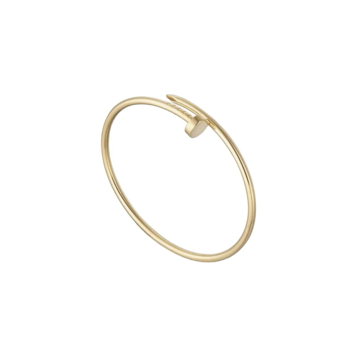 PULSERA CLAVO GOLD DELGADA