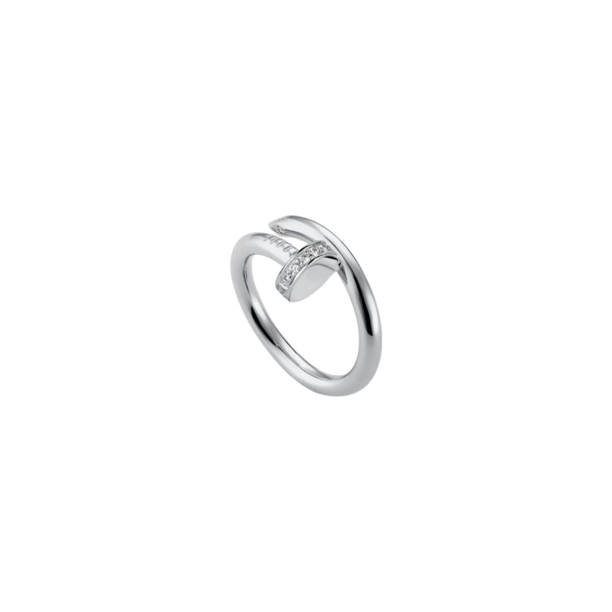 ANILLO CLAVO SILVER CON ZIRCONIA