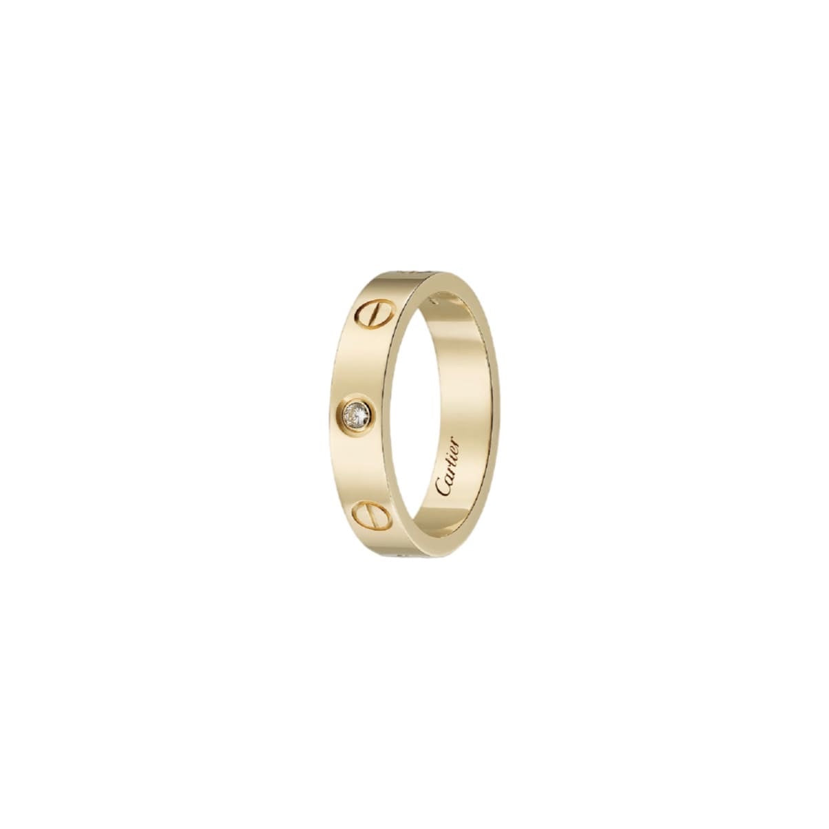 ANILLO LOVE CON ZIRCONIA GOLD