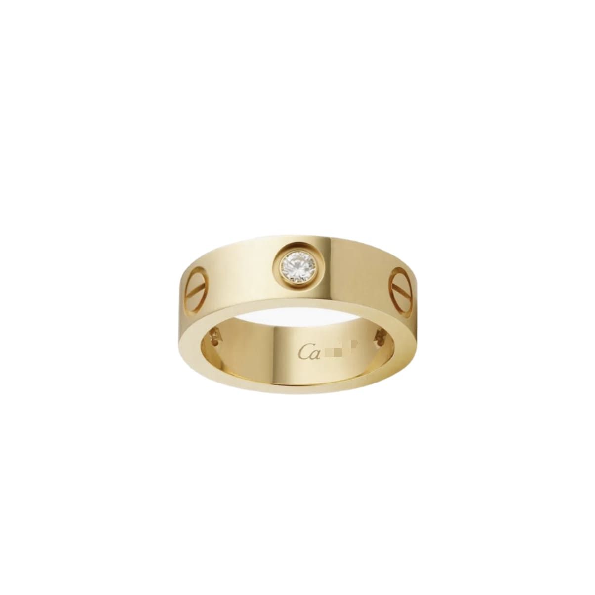 ANILLO LOVE GOLD ANCHO CON ZIRCONIA