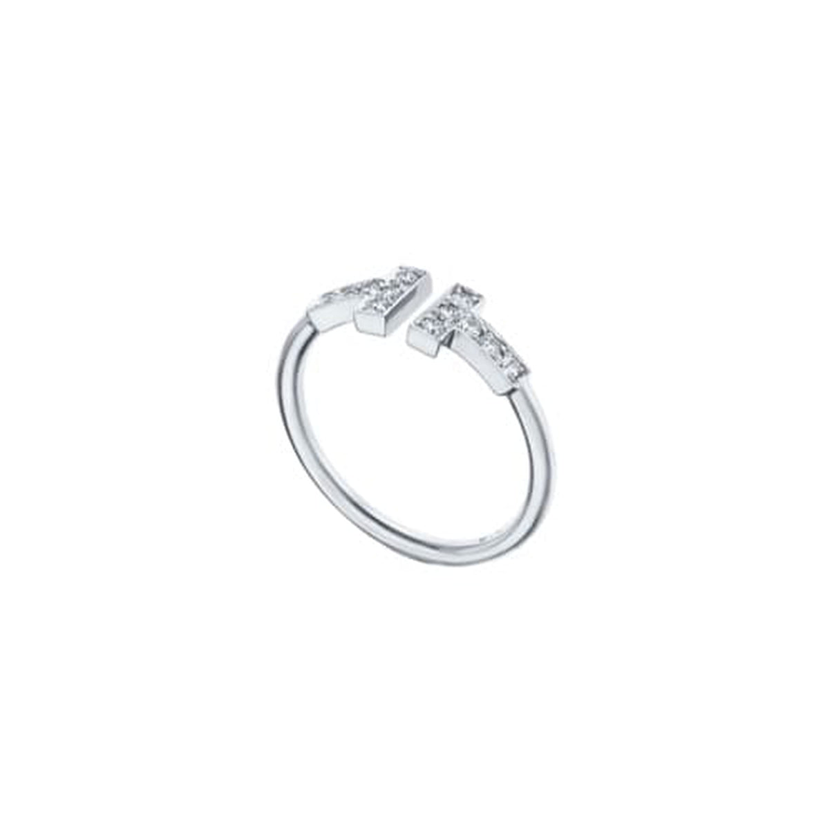 ANILLO T SILVER CON ZIRCONIA